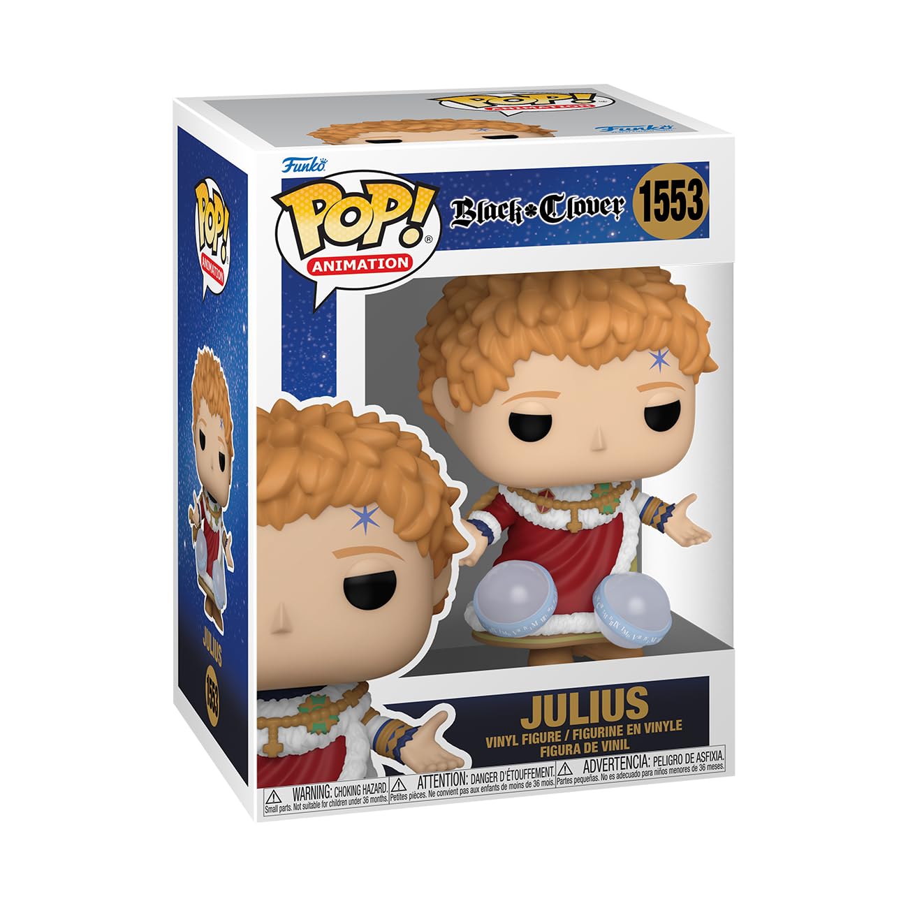 Funko Pop! Animation Black Clover Julius 1553 : Amazon.com.br